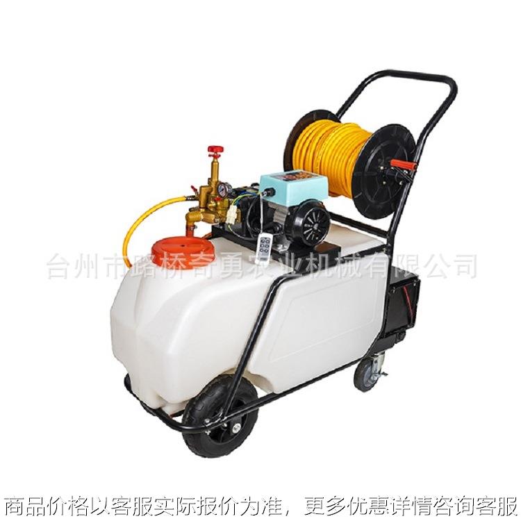 48V60V电动打药车100L手推式喷雾器
