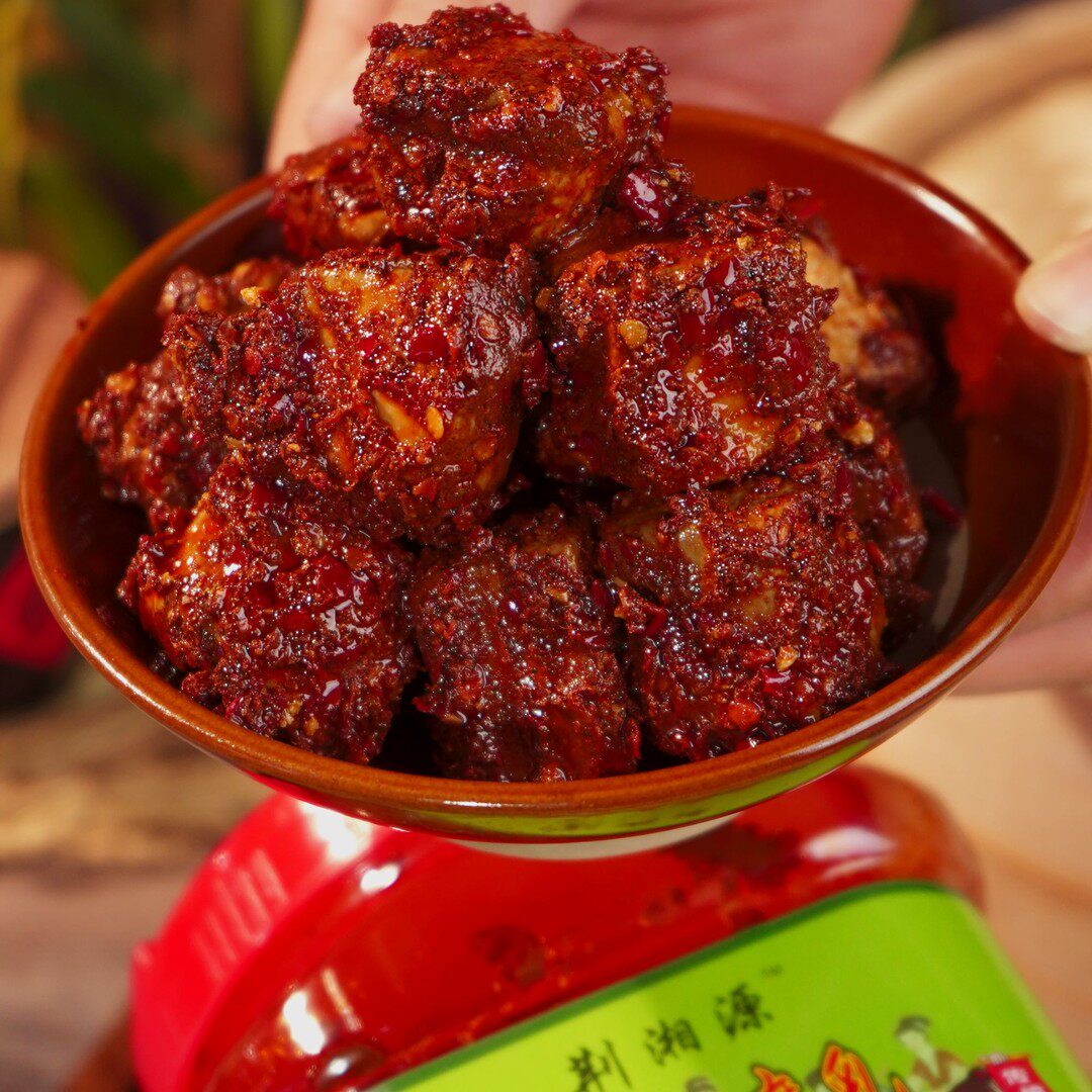 (现拌等15天后再吃)手工霉豆腐麻辣优选香辣豆腐乳农家风味1000