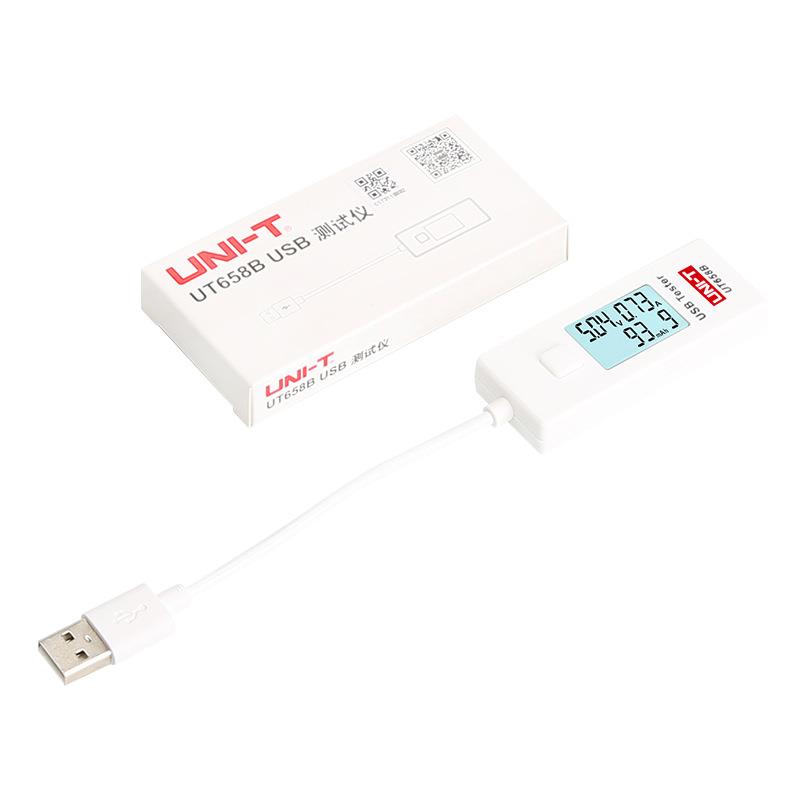 UNI-TUSB测试仪电压电流手机移动充电器电源监测器UT658B/C