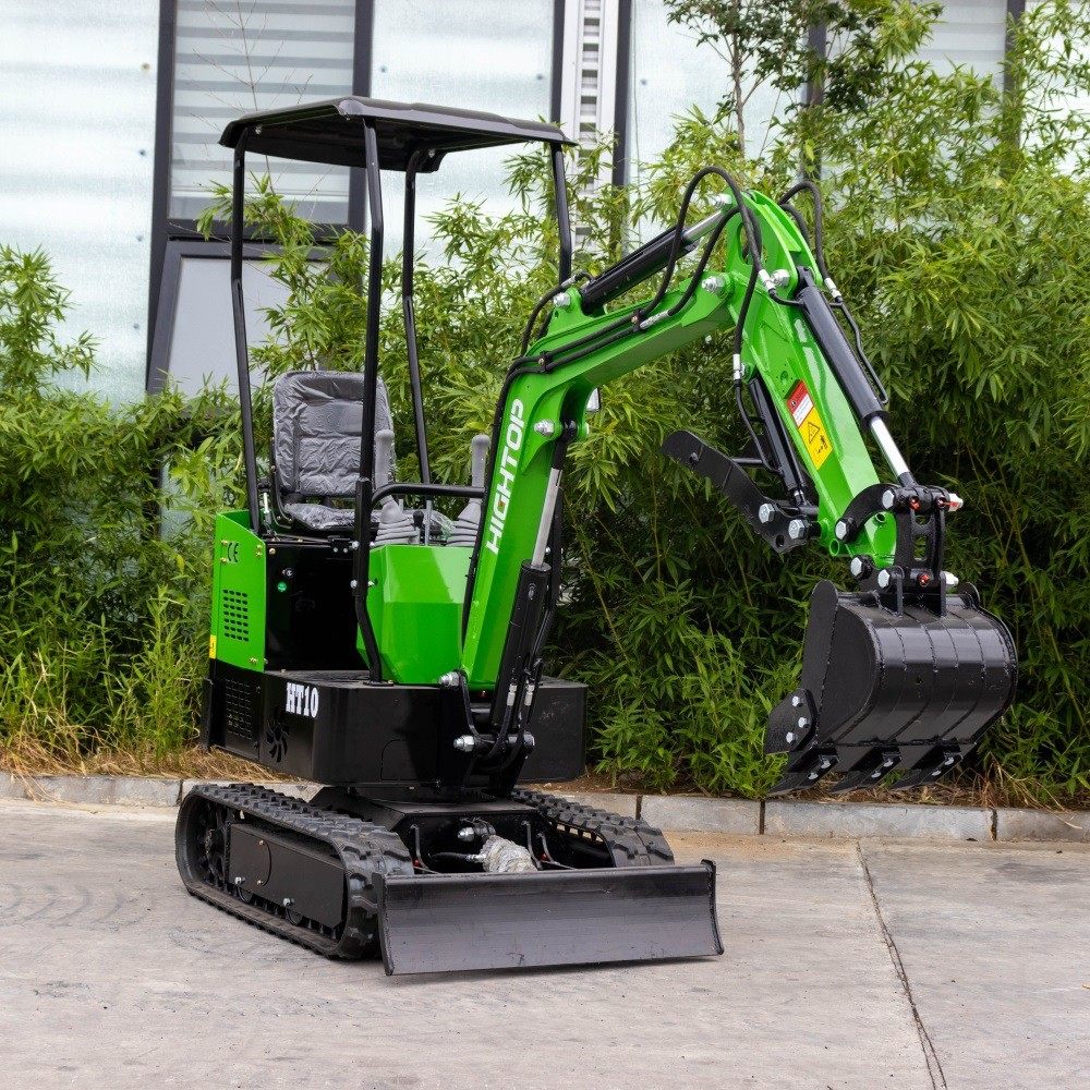 Hightop供应小型1吨挖掘机 1000kg家用挖沟机 螺旋钻破碎锤厂家,五金/工具,挖掘机,淘宝优惠券,粉丝福利购,淘宝优惠卷