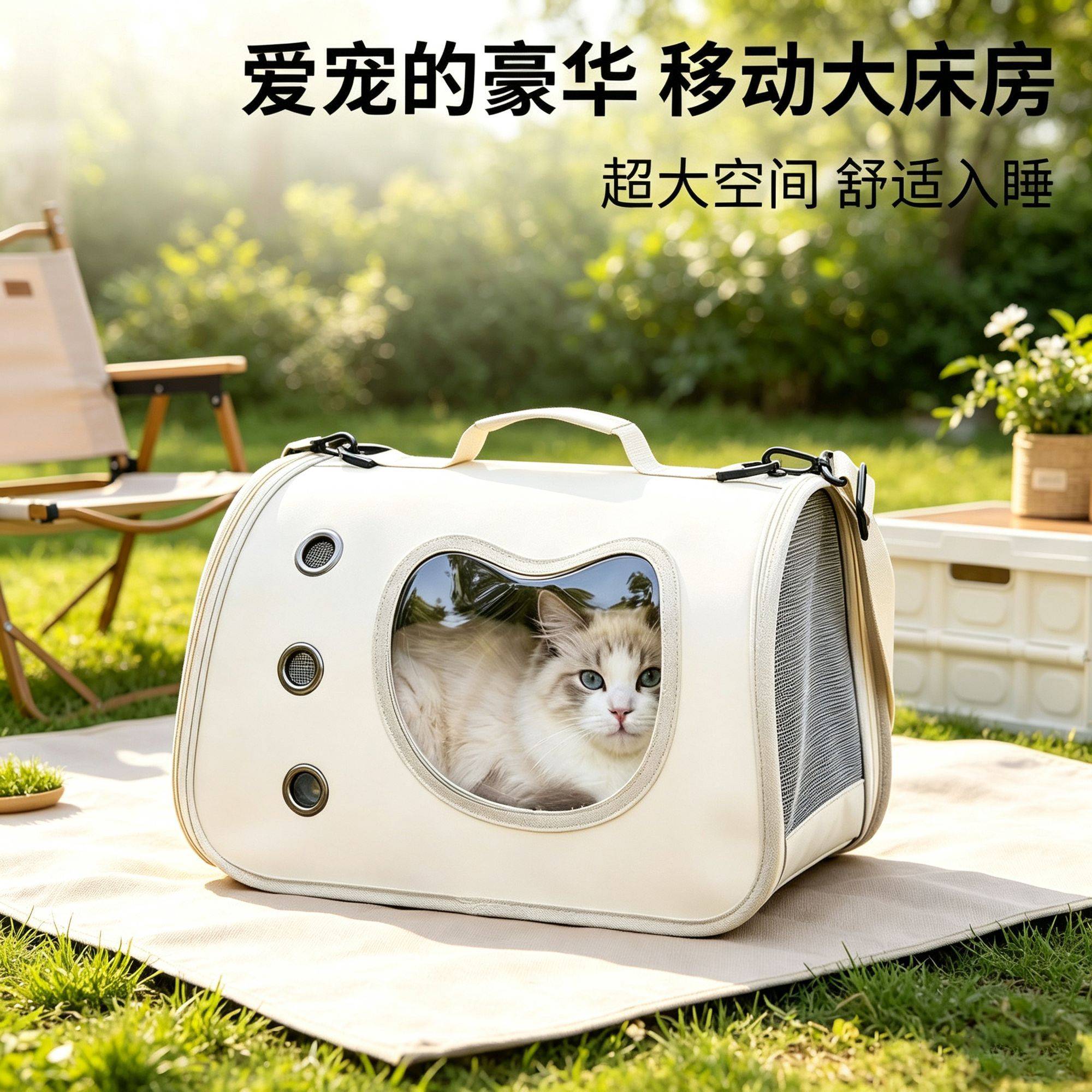 猫包便携外出大容量太空舱宠物