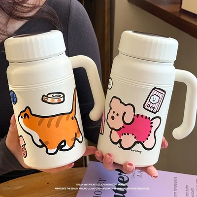 1000ML口径保温杯大容量学生水杯