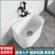 阳台洗拖把池家用化妆室大号陶瓷椭圆拖布池墩布池落地式 小号槽池