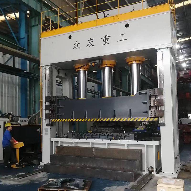 框式液压机1000吨热锻压力机1200吨冷压成型油压机火车门板压机