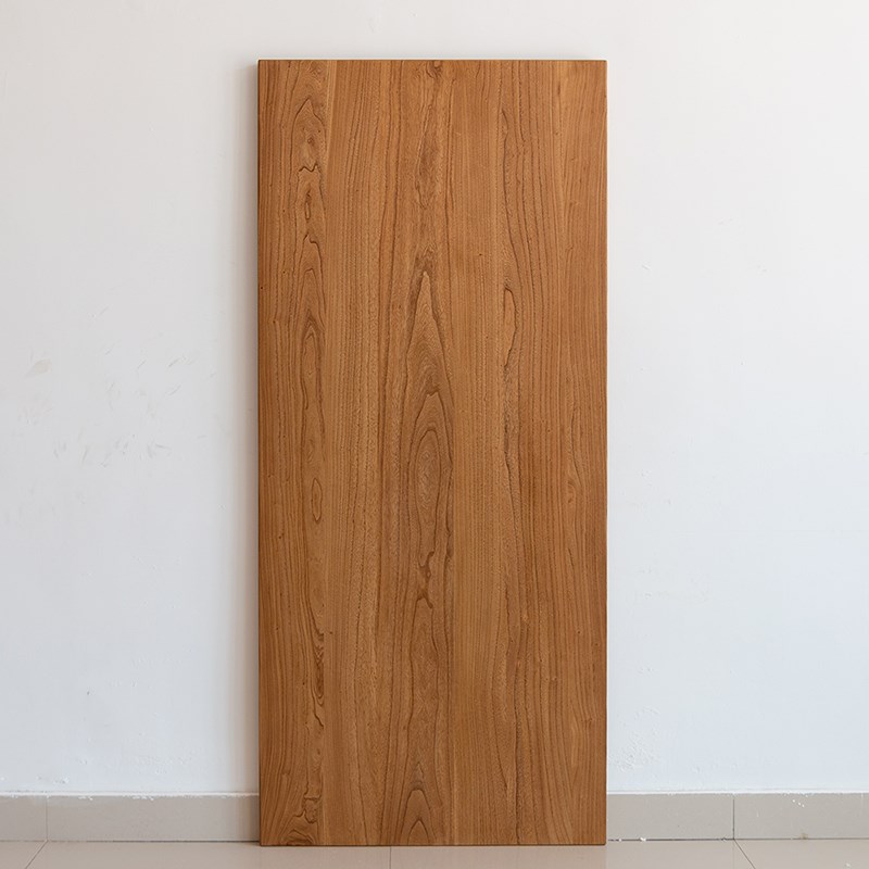 榆木餐桌书桌电脑办公桌板吧台窗台板老榆木门板实木升降桌定制