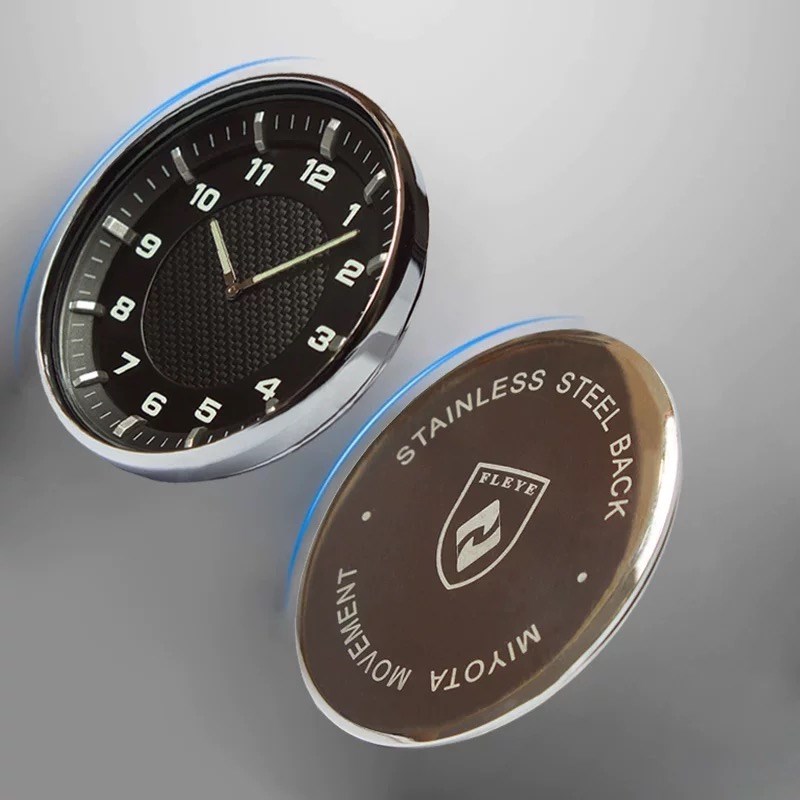 汽车通用中控台经典时钟摆件装饰钟表香薰饰品个性化摆件