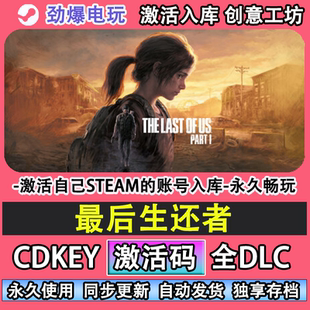 后生还者美国末日1 STEAM游戏  全球区激活码cdk 入库全DLC