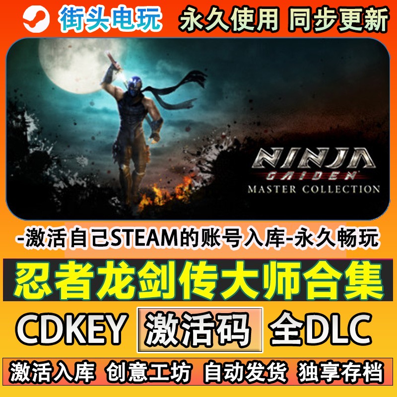 忍者龙剑传大师合集steam