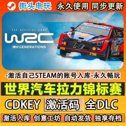 世界汽车拉力锦标赛steam