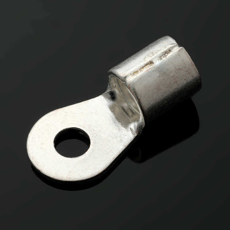 紫铜 OT冷压接线端子OT25-6  圆型裸端头铜鼻子200只 焊口