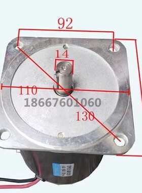 ZYT直流光轴600W有刷电机马达永磁立式DC24V36V48V180V220V高转速