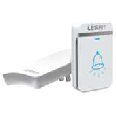 门禁门铃无线家用智能超远距离自发电无线门铃开关一拖二呼叫 包邮