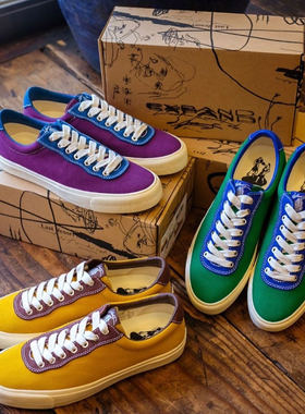 Last Resort AB VM001 Lo Canvas 经典撞色休闲鞋低帮板鞋帆布鞋