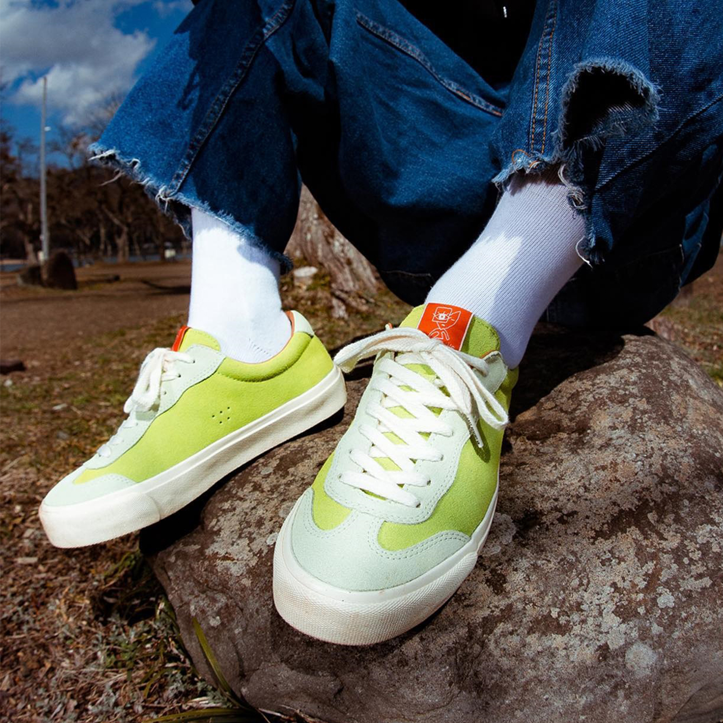 Lastresortab复古经典撞色德训鞋