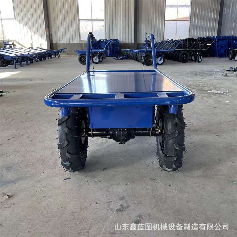 山地狭窄小路独轮电动搬运车 轻便助力型两轮工地仓库物流搬运车