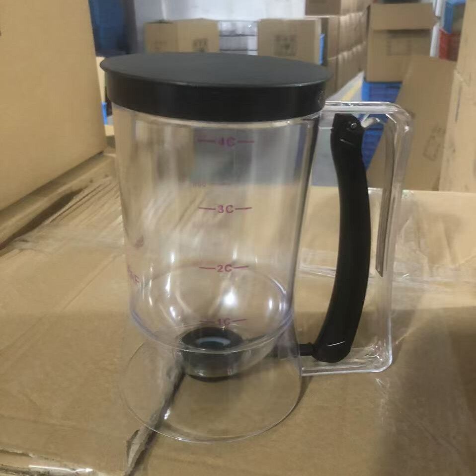 面糊分离器分配器面糊漏斗量杯烘焙工具 杯子蛋糕手持分液器