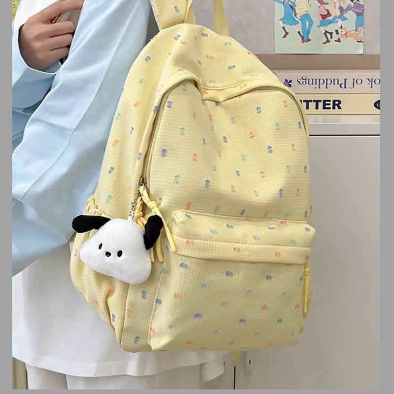 高颜值耐用高中生大学生双肩包女书包初中女生大小款休闲可爱日系