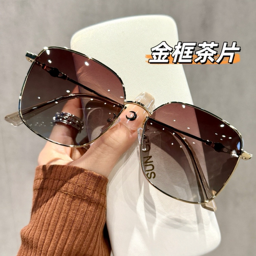 茶色墨镜女款2025新款偏光太阳镜