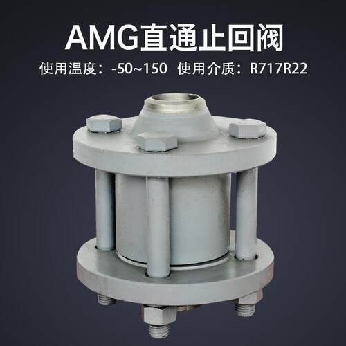 AMG直通止回阀常州埃姆基氨氟制冷配件管道用RCH20-150止回阀