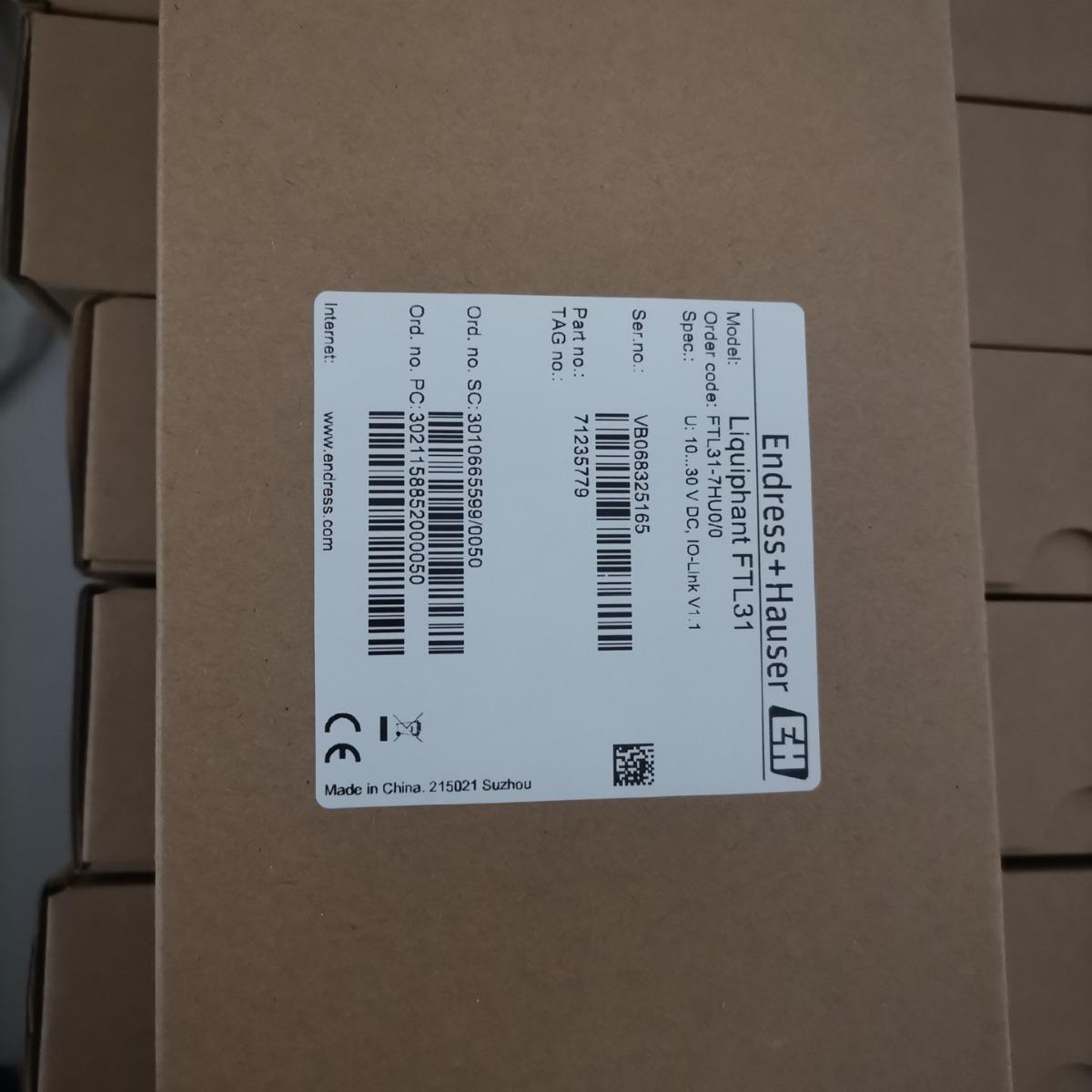 E+H音叉液位计FTL31-AA7M2AAWBJ 音叉开关-7HU0/0 带IO-LINK总线