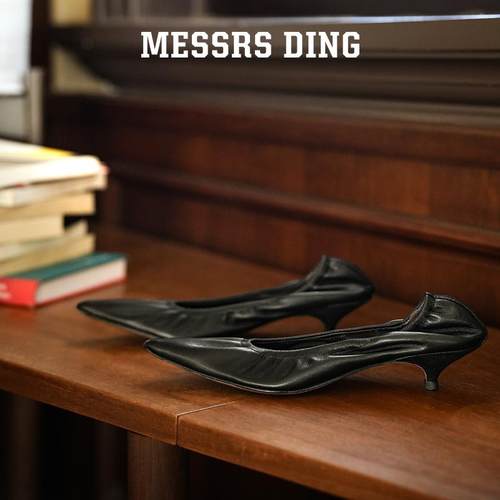 MD女鞋·罗莎琳德·真皮鞋底松紧带尖头春夏浅口单鞋MESSRSDING