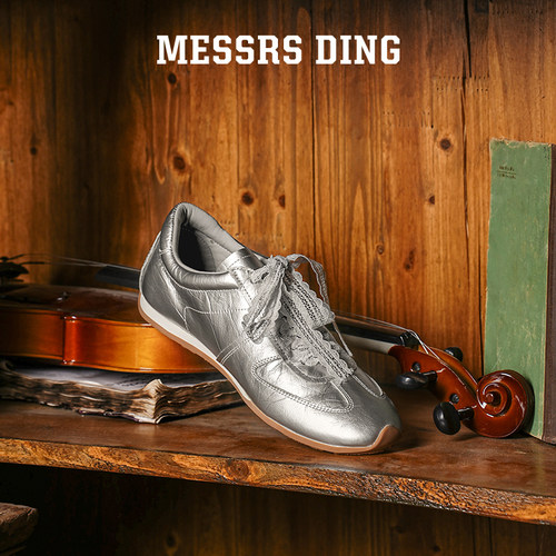 MESSRSDING牛皮软底运动鞋轻便女