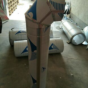 45度角不锈钢弯头直径10~30公分土灶炉子烟筒烟囱排烟管90度弯脖