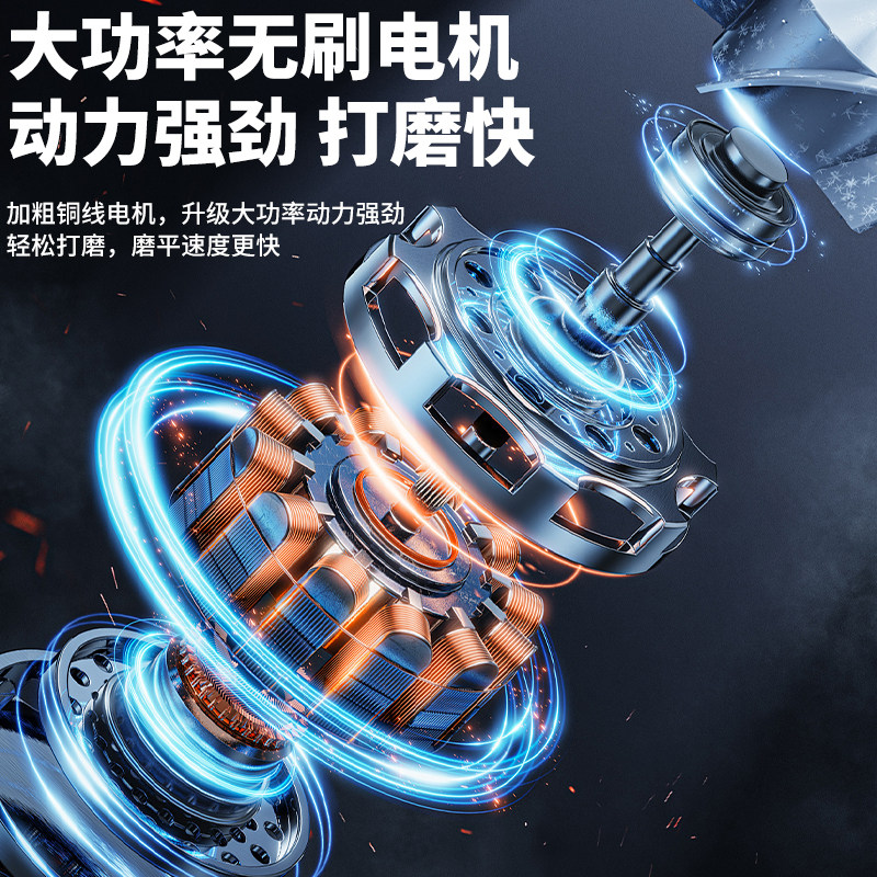 自吸无尘粗刨机电动刨墙机混凝土水泥地面腻子墙面地坪打磨机神器