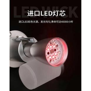 50mm 铝制机床安全指示灯蜂鸣LED信号灯三色塔灯单层可折叠12V24v