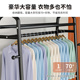 简易晾衣架落地卧室内挂衣架房间宿舍家用凉衣杆阳台晒衣服 架子