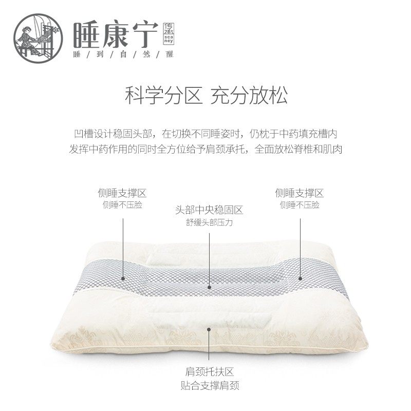睡康宁决明子茶香枕学生宿舍枕芯成人单人定型舒适保健护颈椎枕头,床上用品,枕头/枕芯,淘宝优惠券,粉丝福利购,淘宝优惠卷