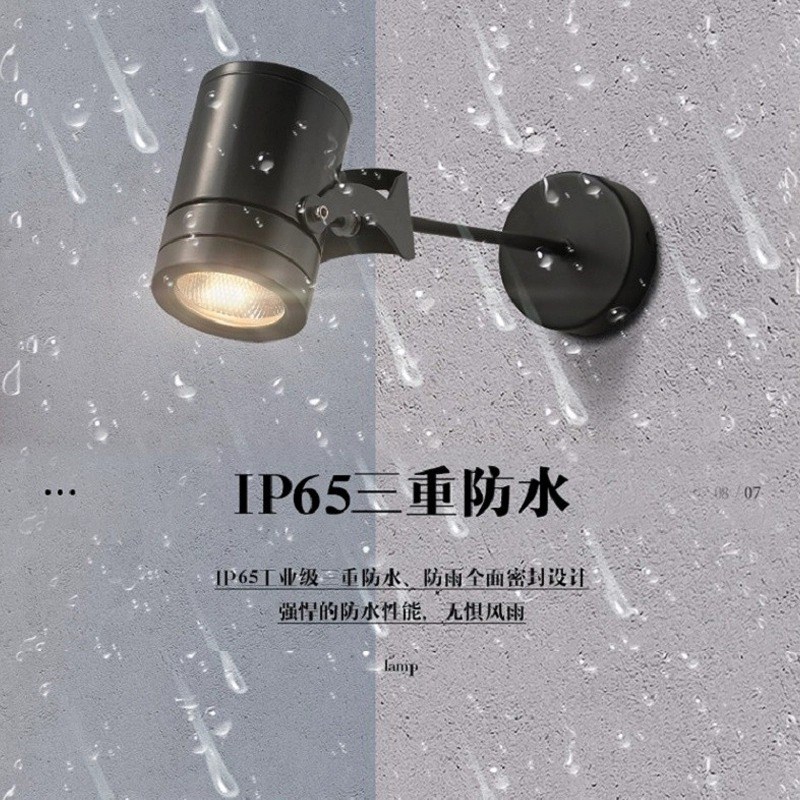 LED户外超亮招牌灯店铺门头防水墙壁灯室外庭院背景墙 广告牌射灯