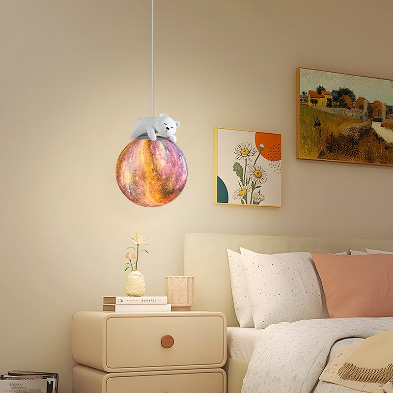 月球吊灯个性创意星球网红服装店铺商场餐饮品店卧室阳台过道灯具,家装灯饰光源,酒店/宴会厅/餐饮吊灯,淘宝优惠券,粉丝福利购,淘宝优惠卷