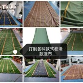 货车自卸车加盖篷布全套渣土车自动电动篷布防雨防水防晒加厚帆布