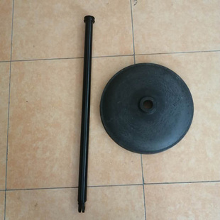 工业落地扇底座加直杆牛角扇电风扇配件支柱支杆立柱