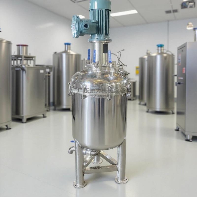 广州现货双层电加热搅拌罐洗发水混合设备多功能液体搅拌机