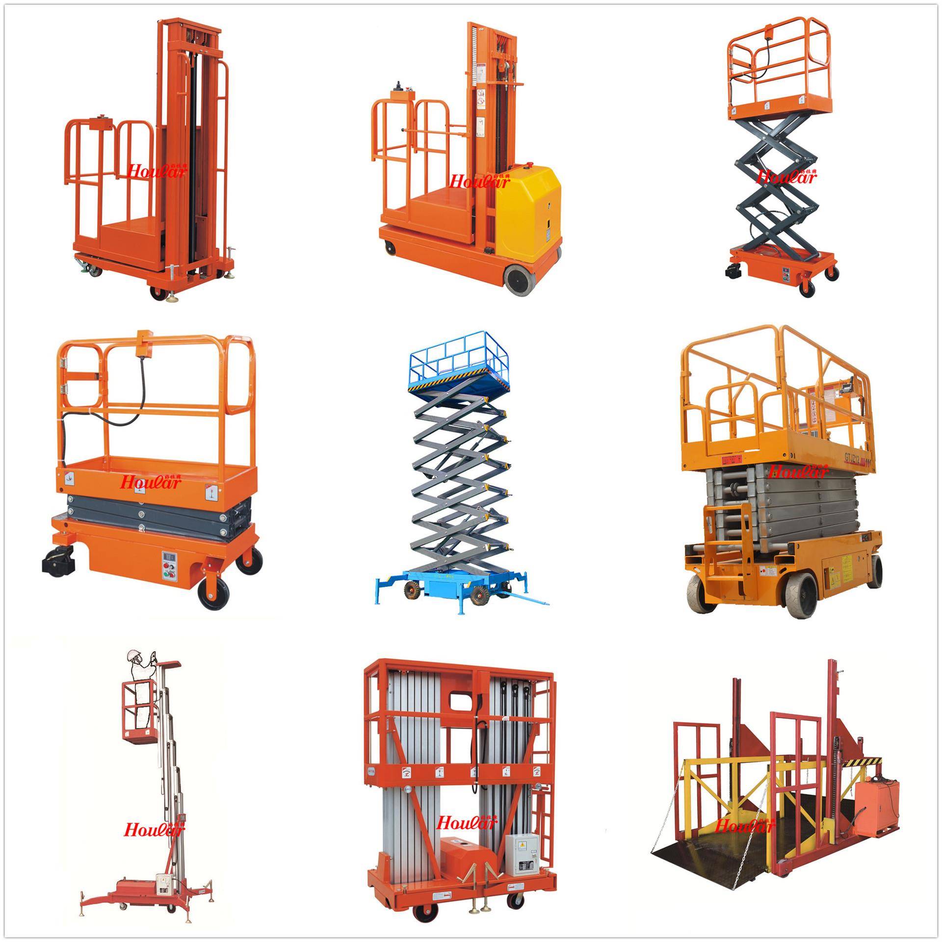 迷你型全自行式升降平台小型全自行高空作业平台半电动高空升降机