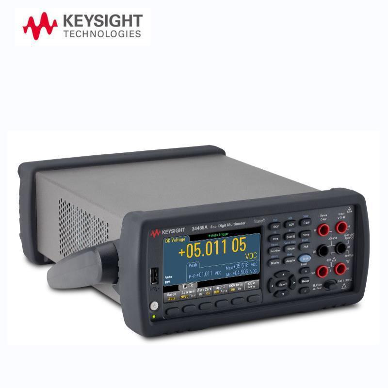 是德程控数字万用表34461A六位半台式万用表34460A万能表