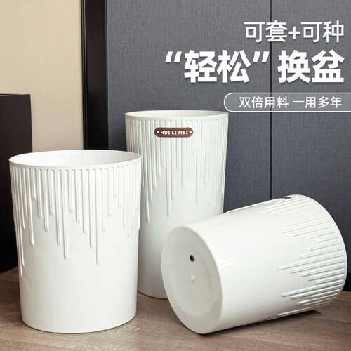 加厚树脂花盆家用大号轻奢高级感龟背竹发财树创意户外庭院耐用