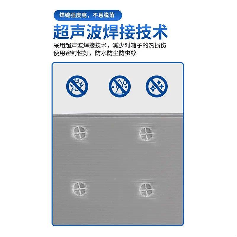 日式搬家打包整理箱塑料箱子可折叠整理箱防水收纳箱中空板周转箱