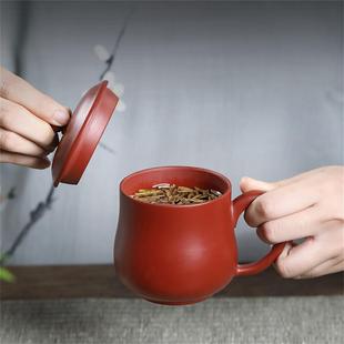 直销源头原矿秀玉大红袍紫砂主人品茗杯手工茶杯直播 新款