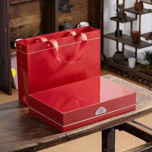 高档茶叶包装盒空礼盒30泡岩茶肉桂大红袍长泡袋摆泡装礼盒装空盒