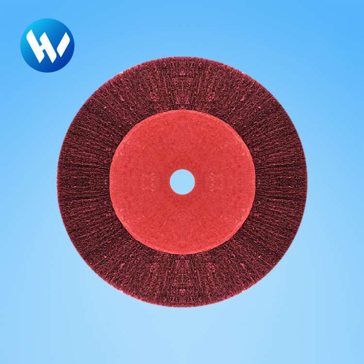 飞翼轮 (200x25mmx80#) 扫沙轮 拉丝轮 扫木纹轮 尼龙轮 纤维轮