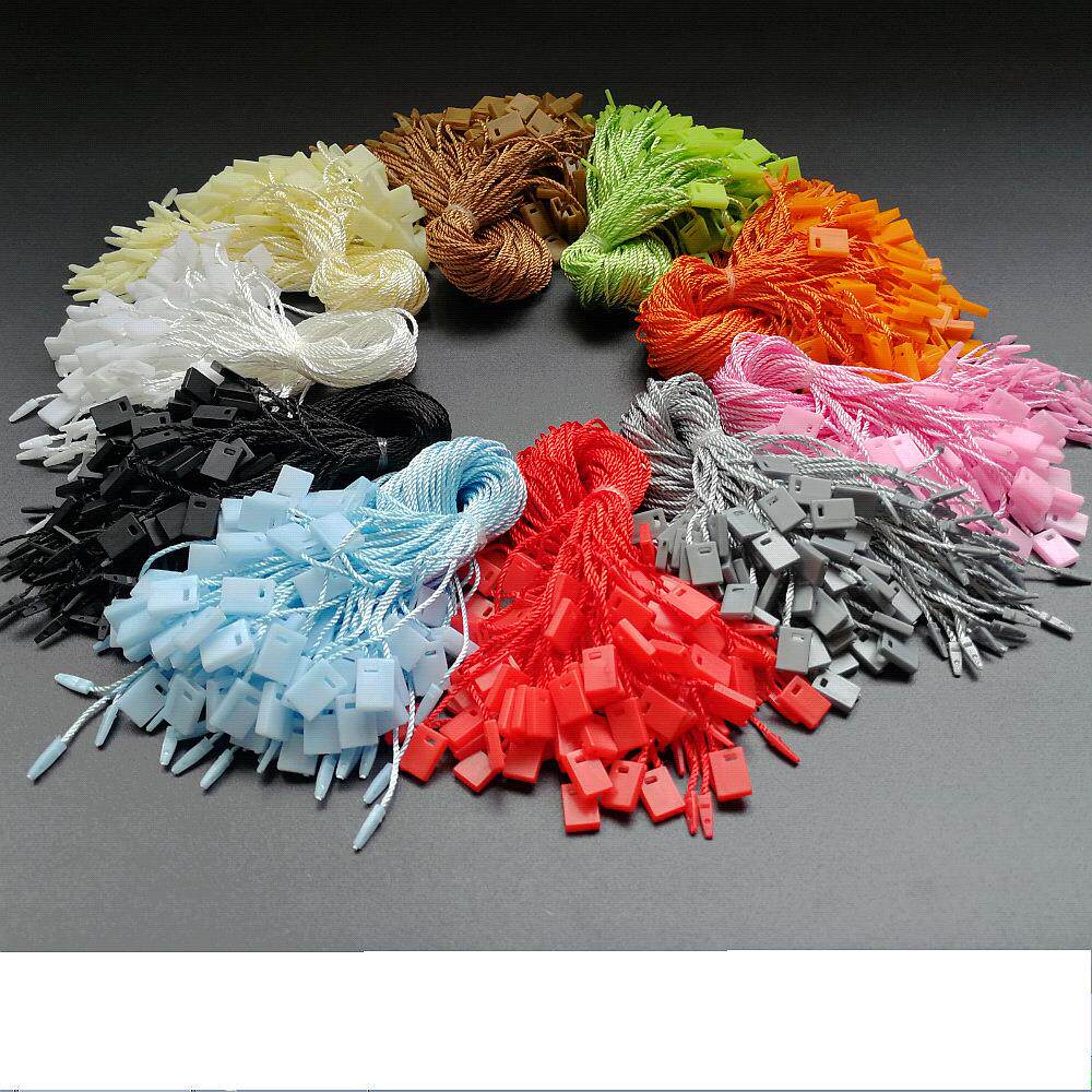 高品质服装吊粒 吊牌绳 子母扣 商标线 吊绳挂绳 厂家直销