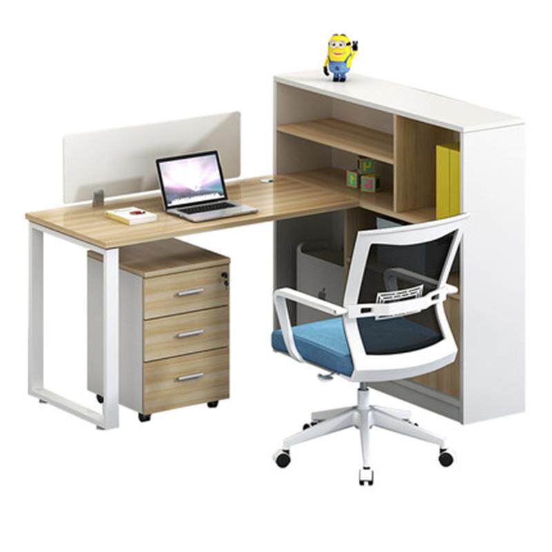 广东员工卡位办公家具简约现代职员屏风隔断4/6人位办公桌椅组合