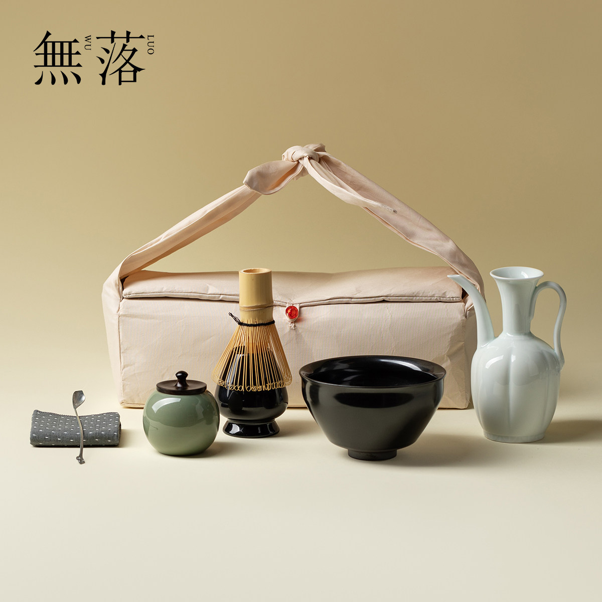 无落宋代点茶茶筅抹茶刷套装组合打茶器工具茶道茶具抹茶器
