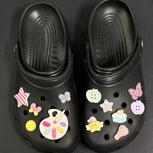 洞洞鞋配饰鞋花卡通diy装扣饰品