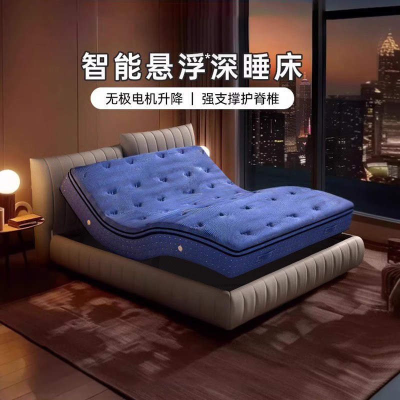 【新品】多功能现代简约卧室双人软床垫智能电动床垫