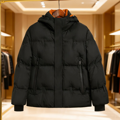 高端品牌95鹅绒特厚羽绒服男款