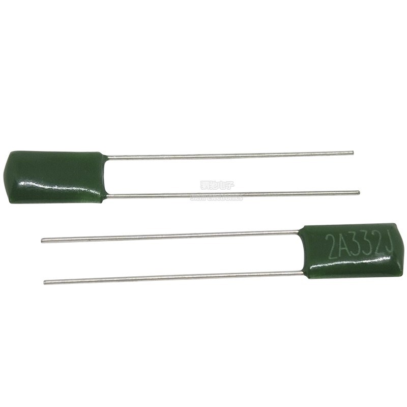 涤纶电容 2A332J 100V3300PF 3.3nF 全新 100V332 2A332